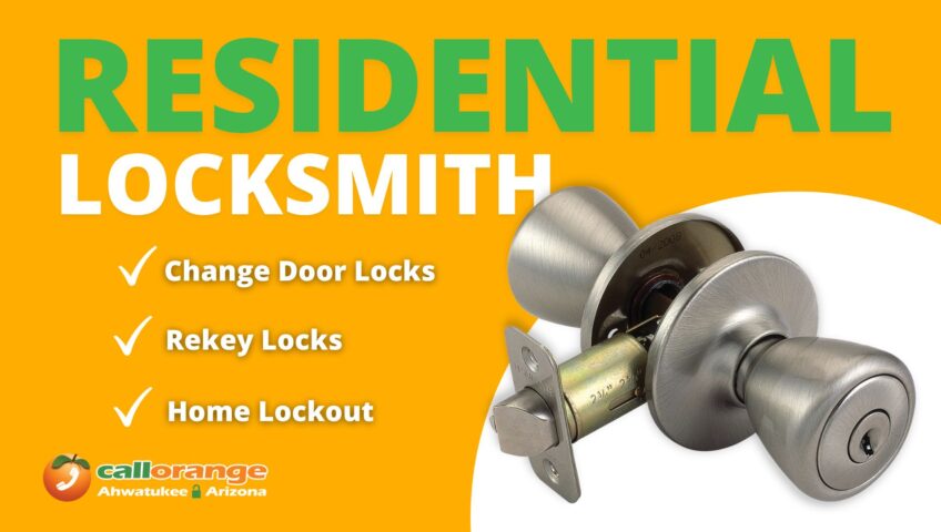 Residential locksmith service